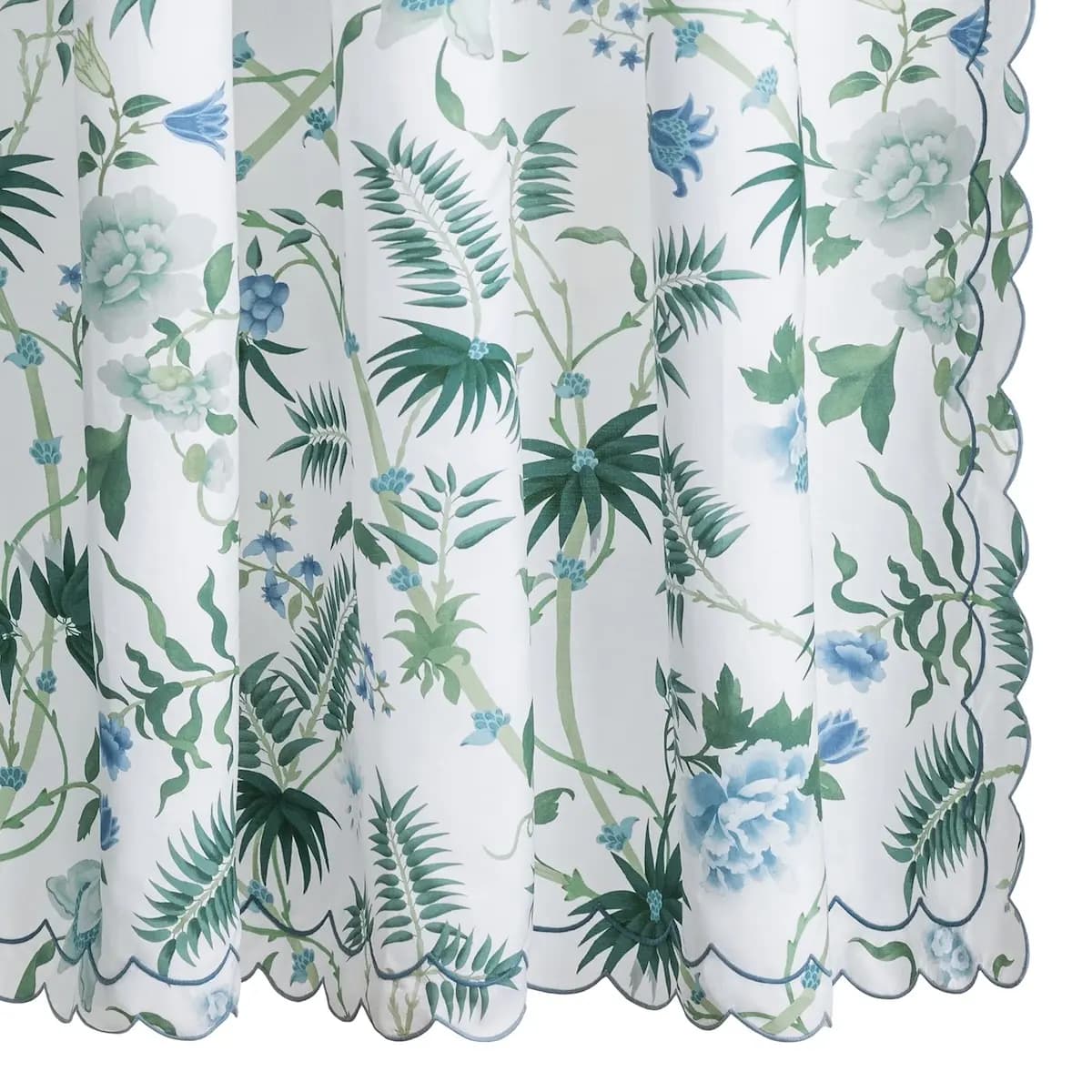 Palmyra Shower Curtain_ EMERALD