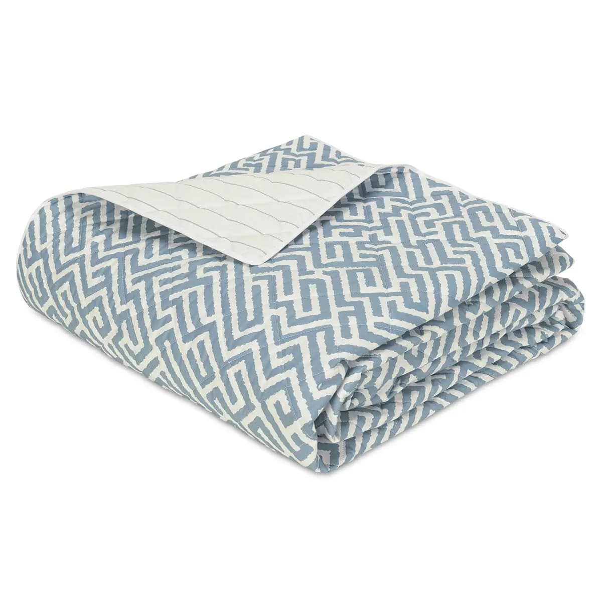 Gabriel Quilt_ STONY BLUE