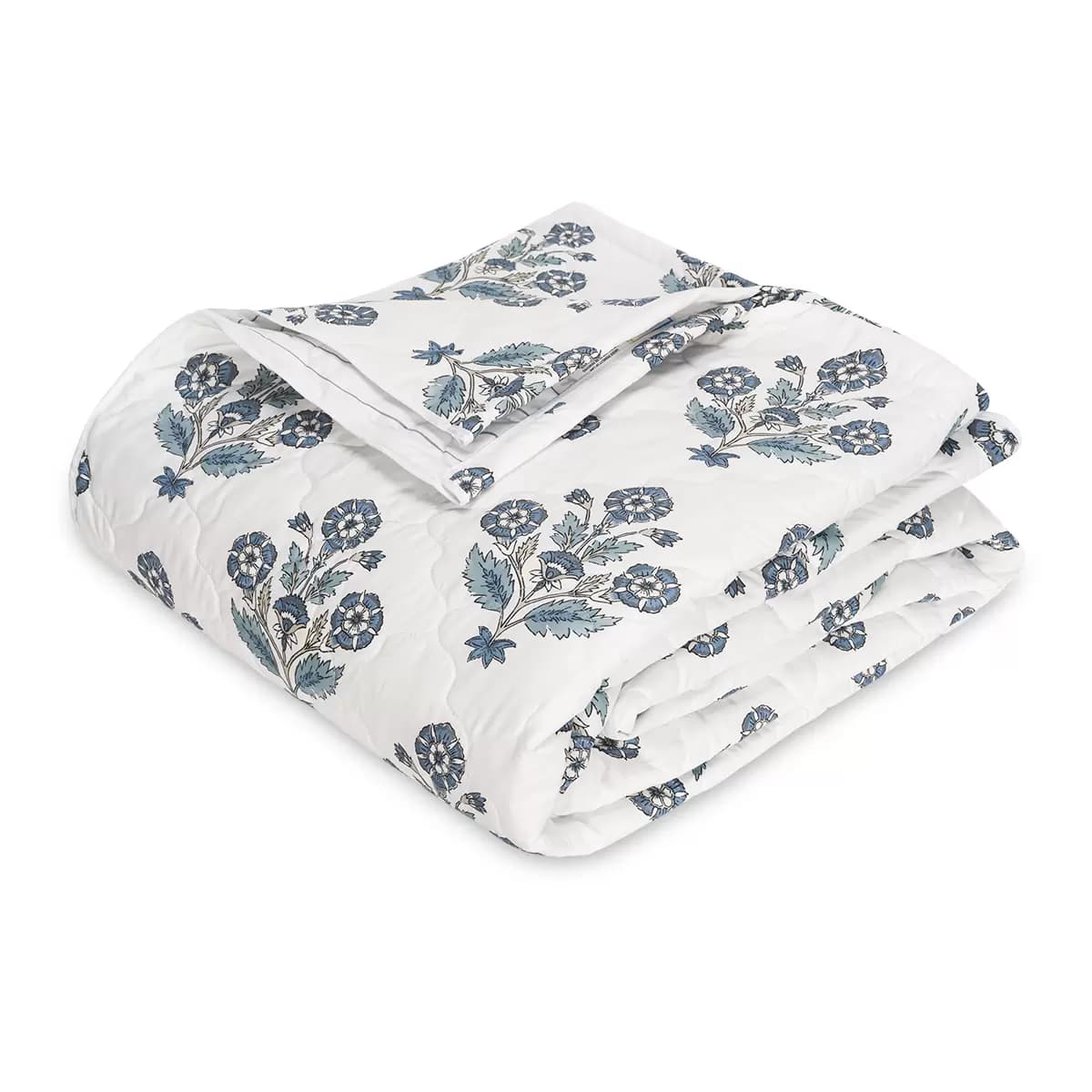 Dalila Quilt_ MINERAL BLUE
