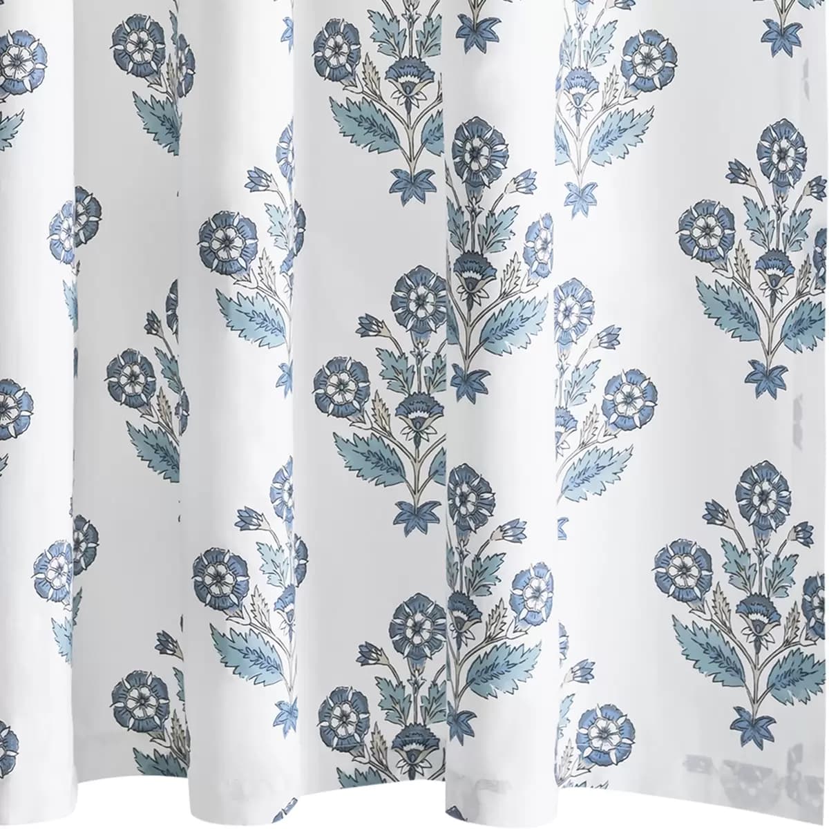 Dalila Shower Curtain_ MINERAL BLUE
