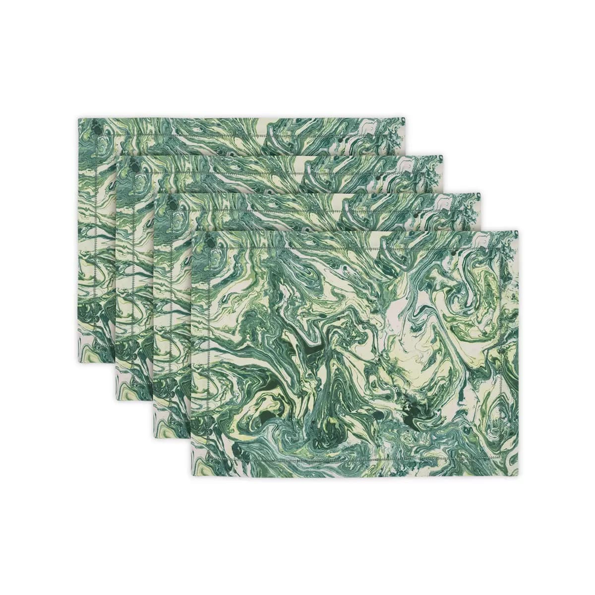 Balthazar Placemat , Set of 4_ EMERALD
