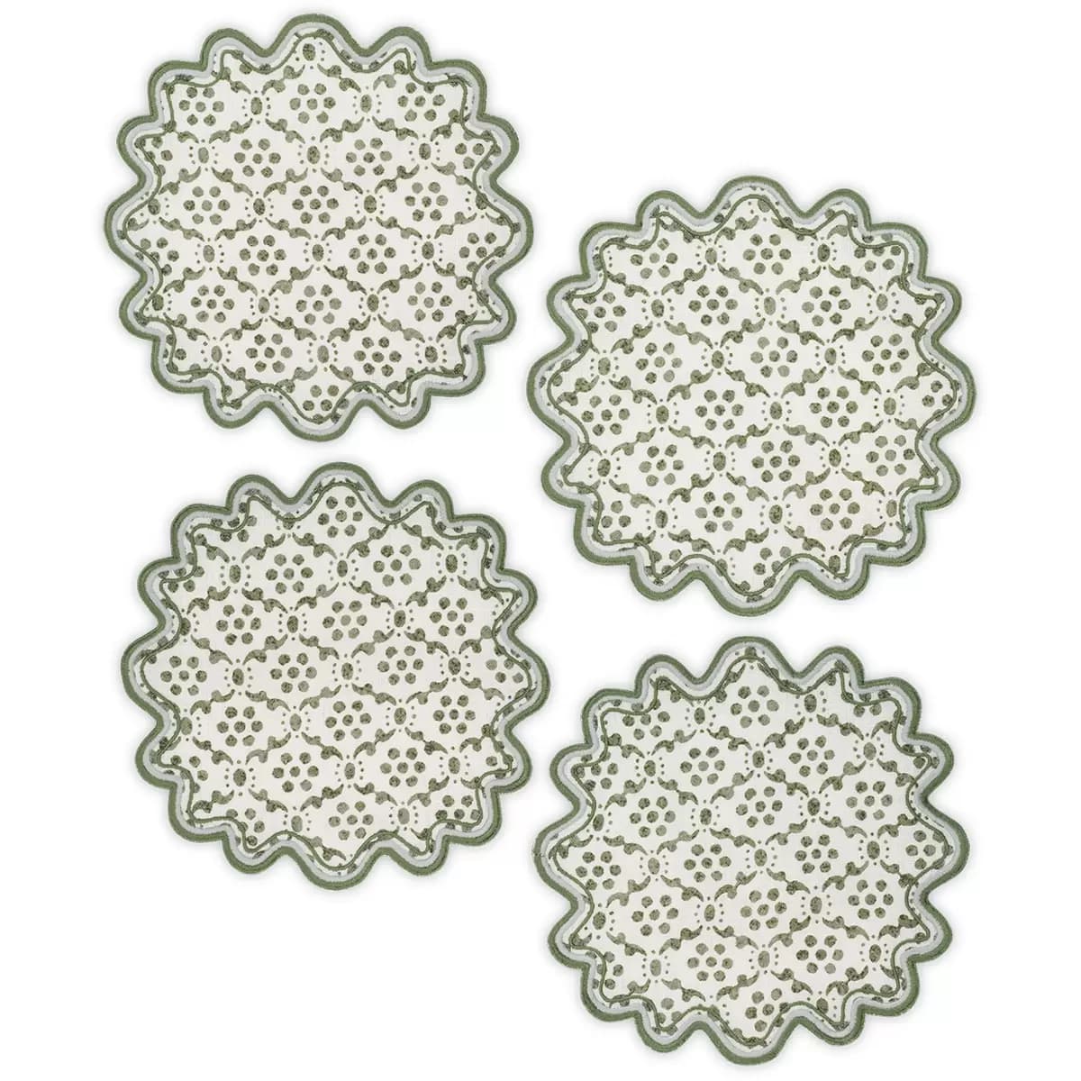 Laksha Cocktail Napkin - Set of 4_ CLOVER