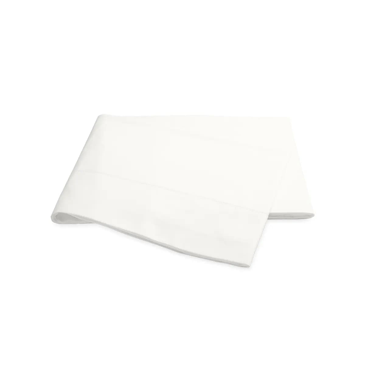 Luca Hemstitch Flat Sheet_ BONE