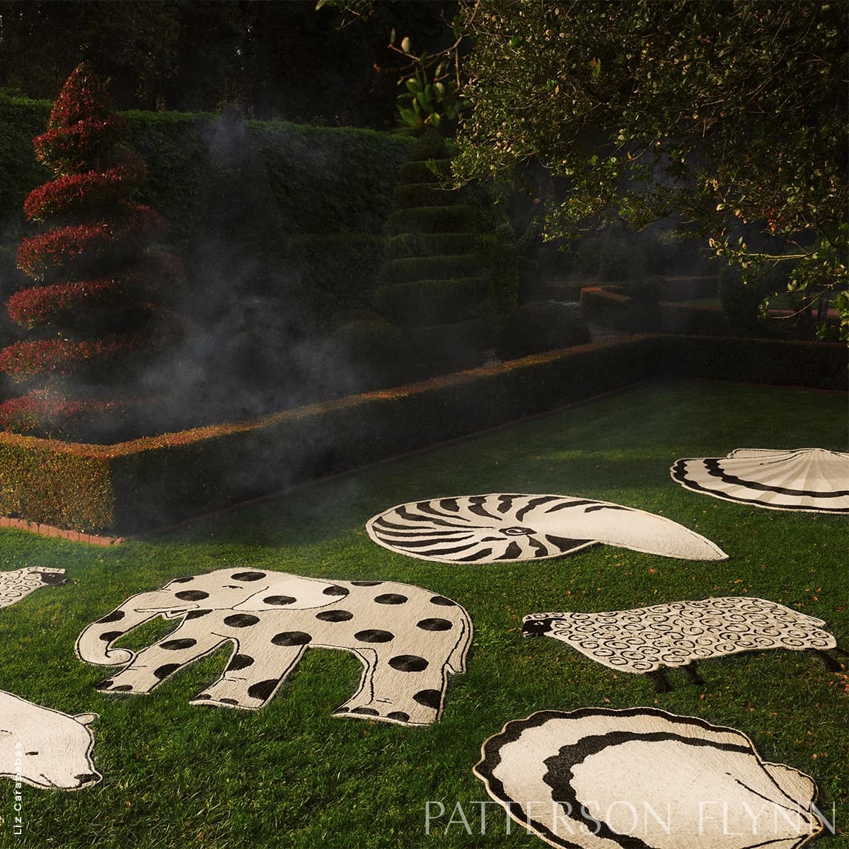 Sueño Rug_ NATURAL/BLACK