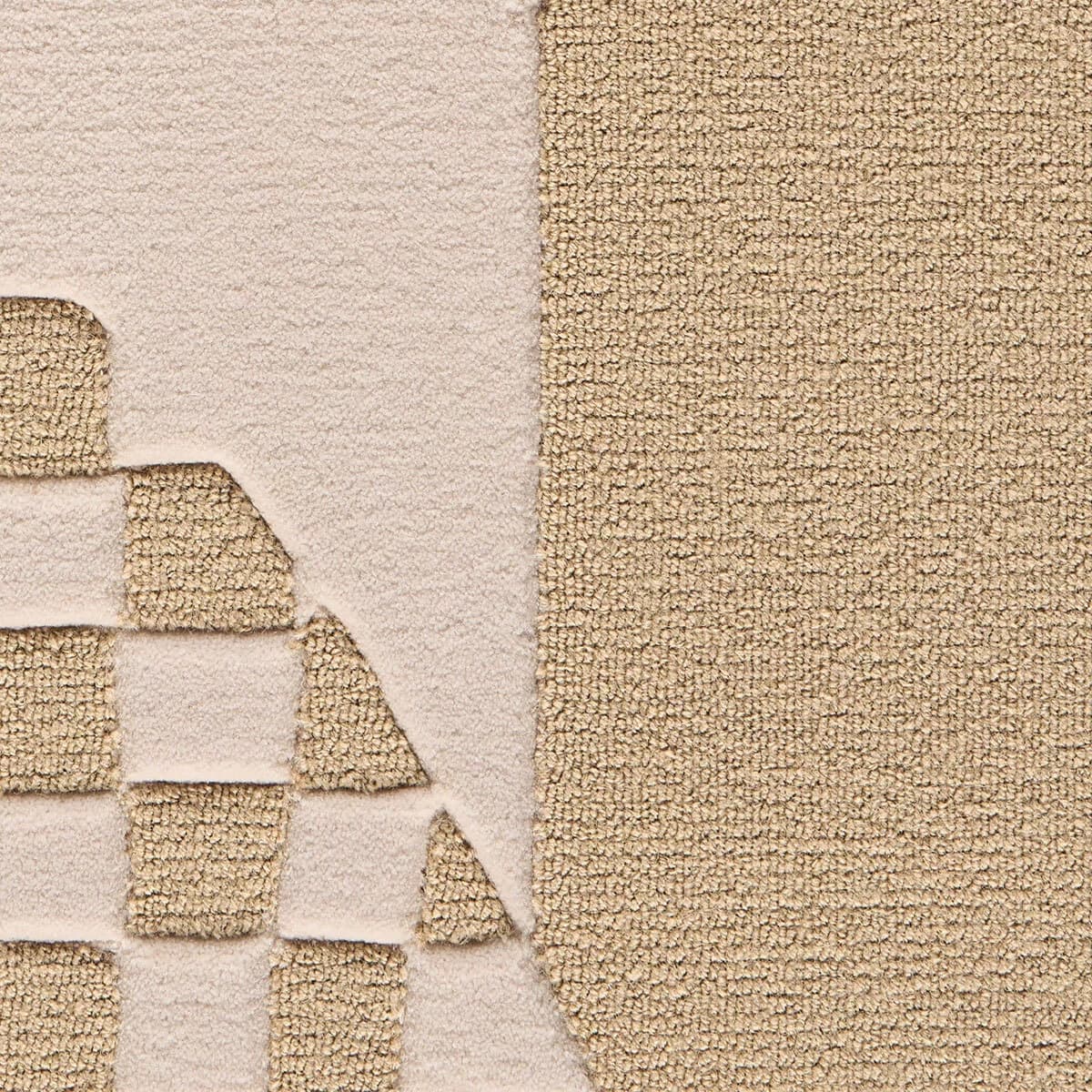 City's Silent Lines Rug_ STONE