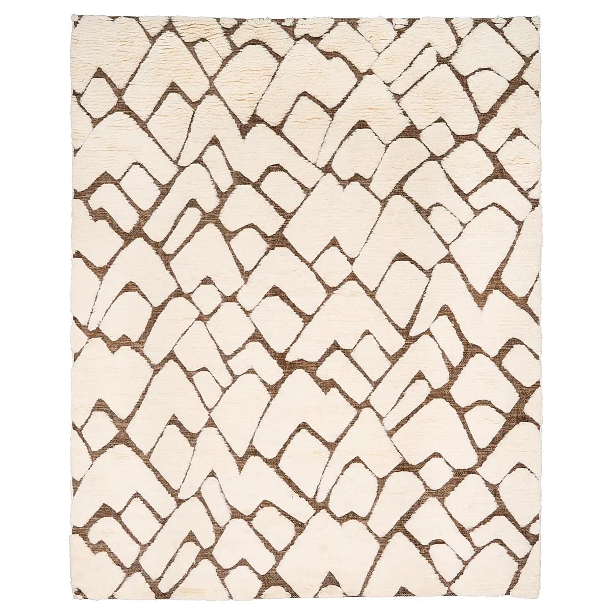 Zimba Rug_ IVORY & BROWN
