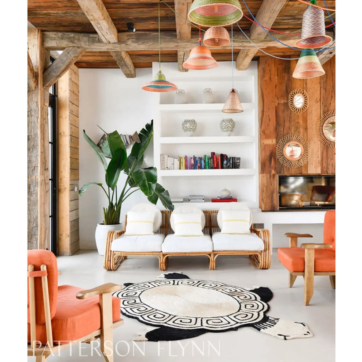 Tortuga Rug_ BLACK & NATURAL