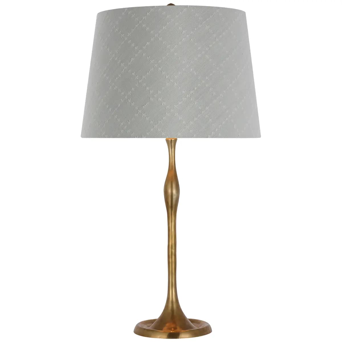 Romero Table Lamp, Antique Brass_ ELIN CHECK IN SKY