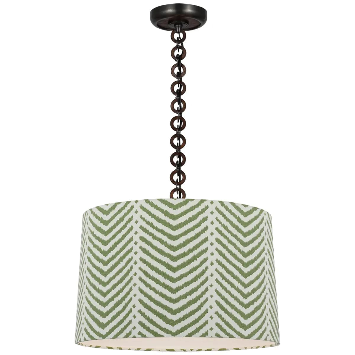 Evelyn Hanging Shade, La Jolla_ BRONZE & NATURAL OAK