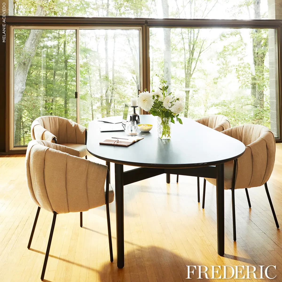 Puffin Dining Chair_ NERO
