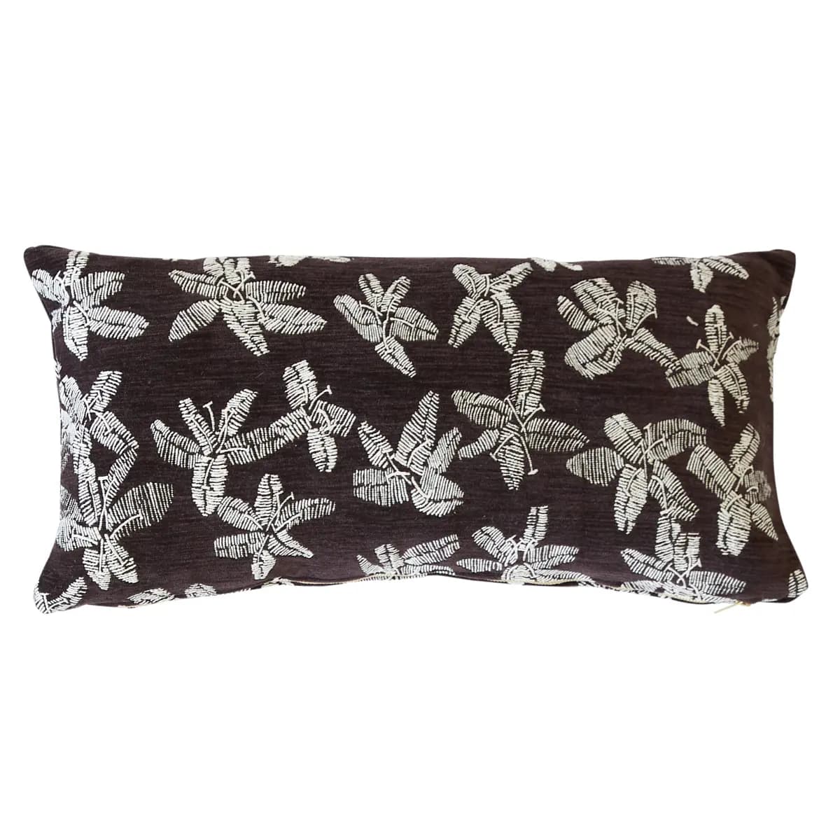 Hibiscus Pillow_ PLUM