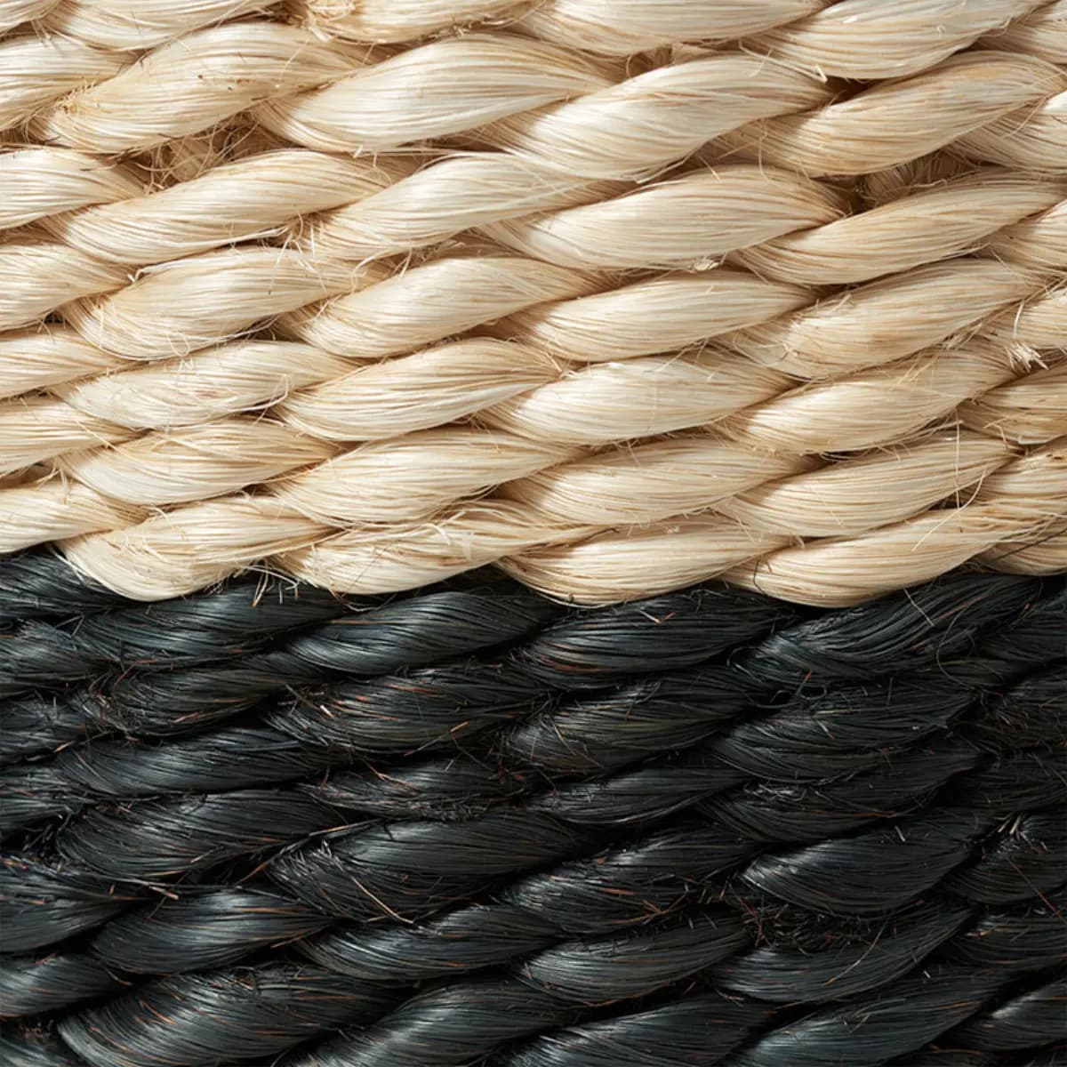 Lubid Abaca Basket_ BLACK DIPPED