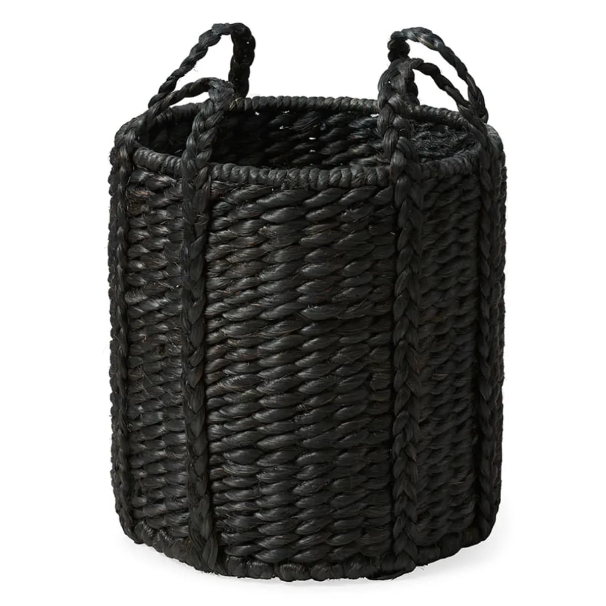 Lubid Abaca Basket_ BLACK