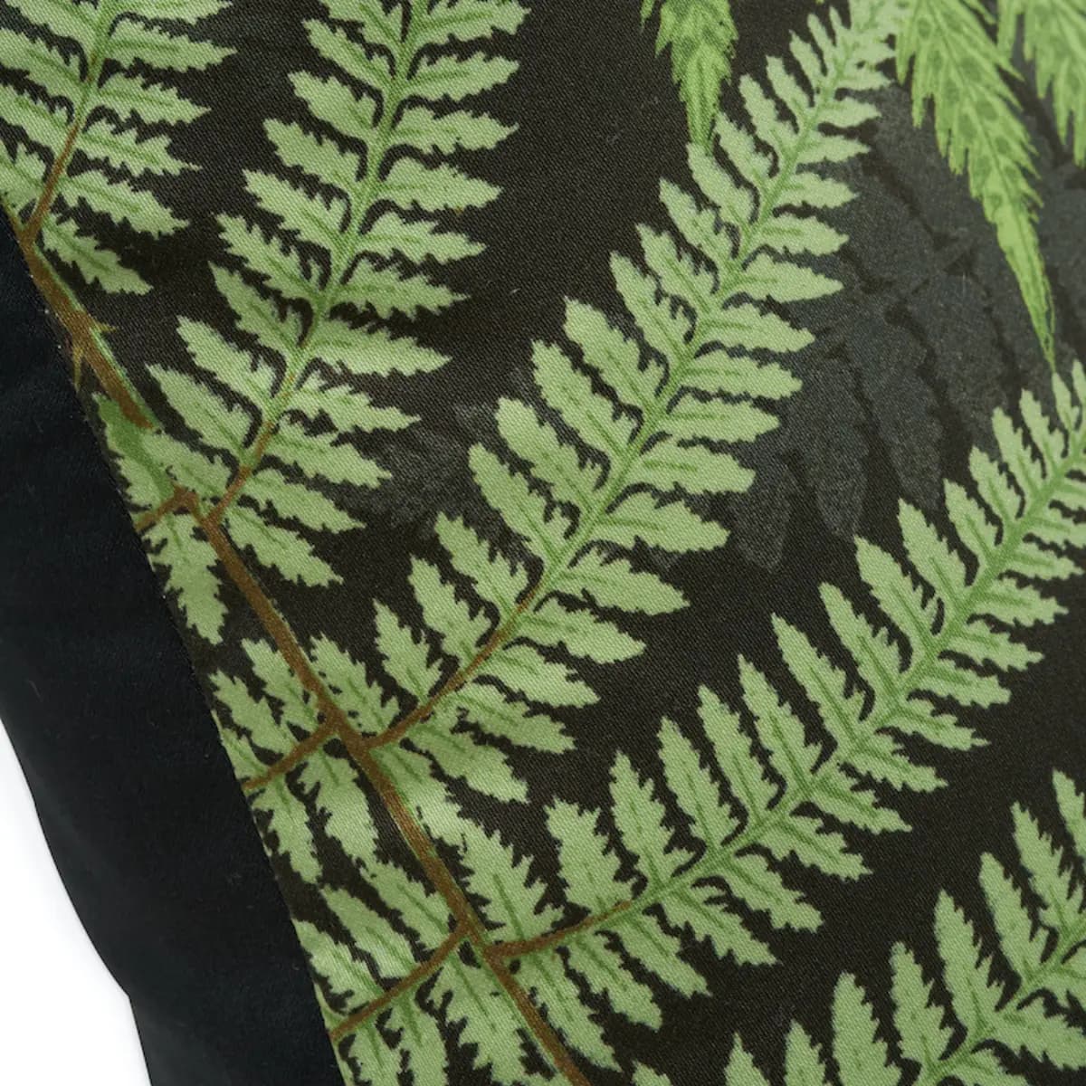 Fernarium Pillow_ GREEN & BLACK