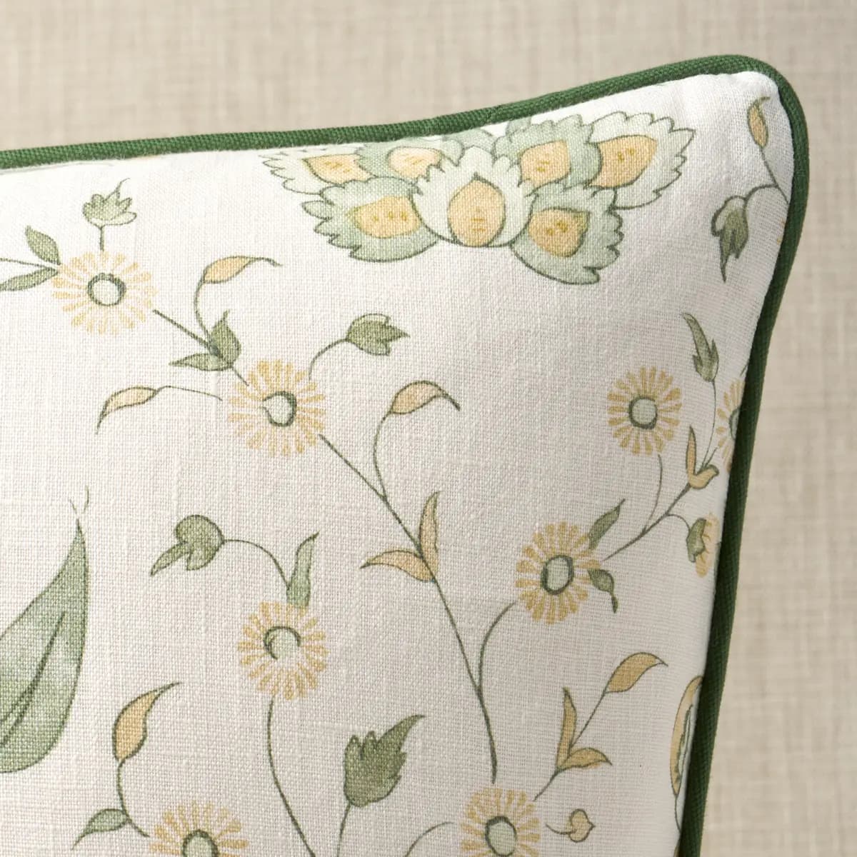 Khilana Floral Pillow_ MARIGOLD