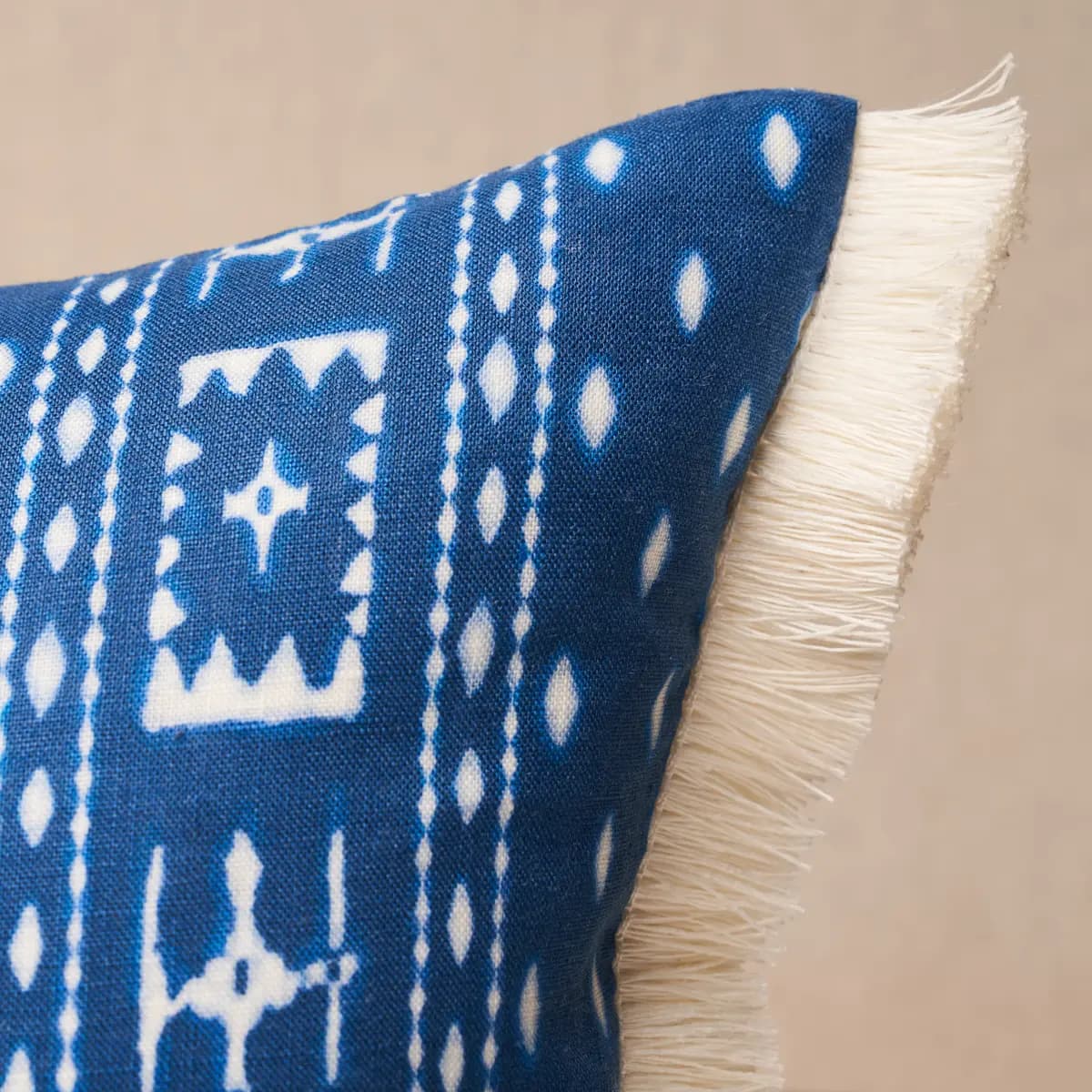 Indah Batik Pillow_ INDIGO