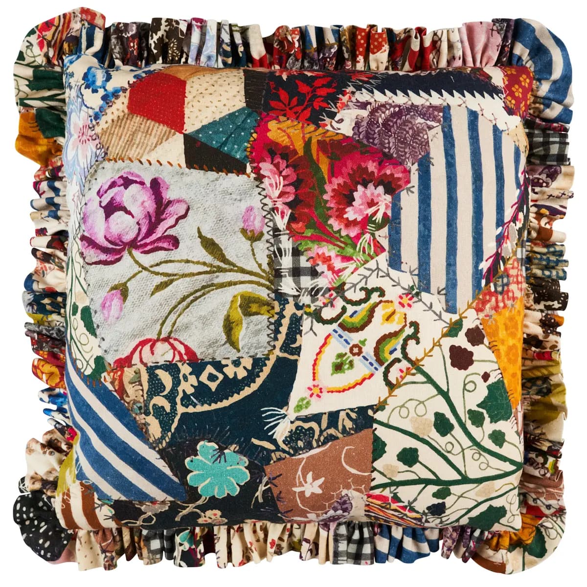 Hotch Potch Crazy Quilt Pillow_ DOCUMENT
