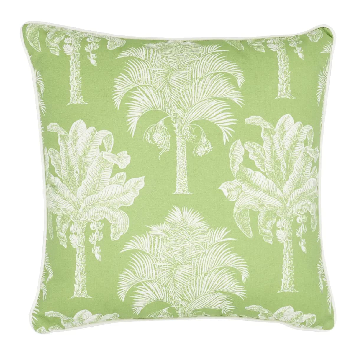 Grand Palms I/O Pillow_ GREEN