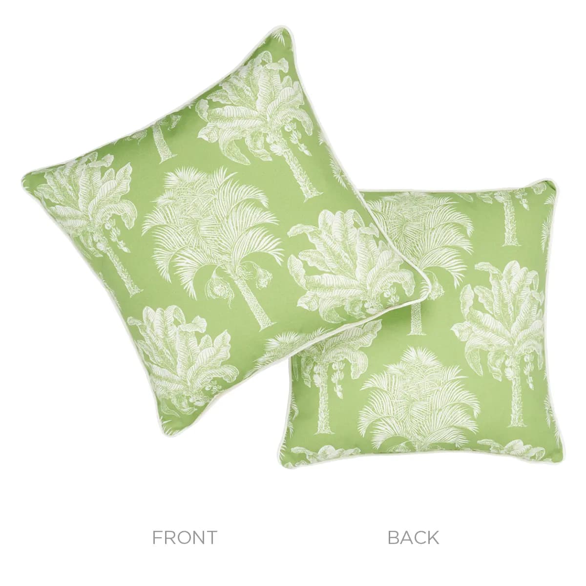 Grand Palms I/O Pillow_ GREEN