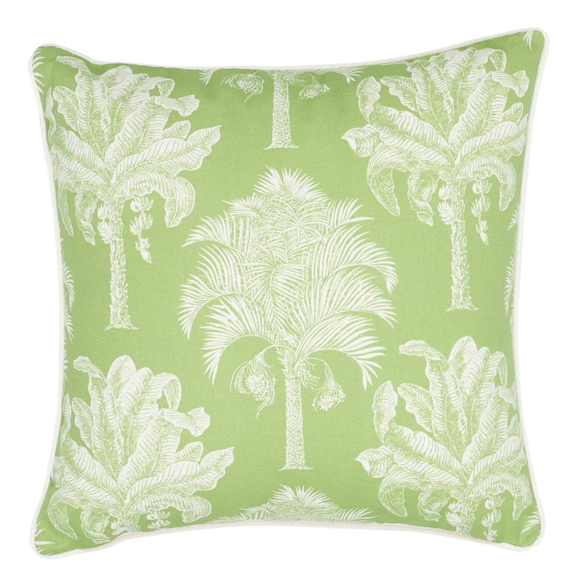 Grand Palms I/O Pillow_ GREEN