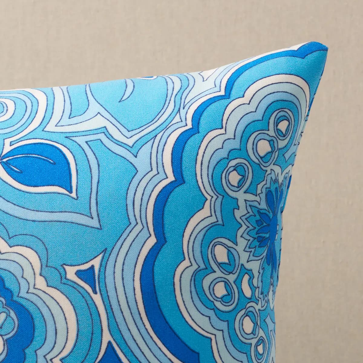 Morning Sunrise I/O Pillow_ HORIZON BLUE