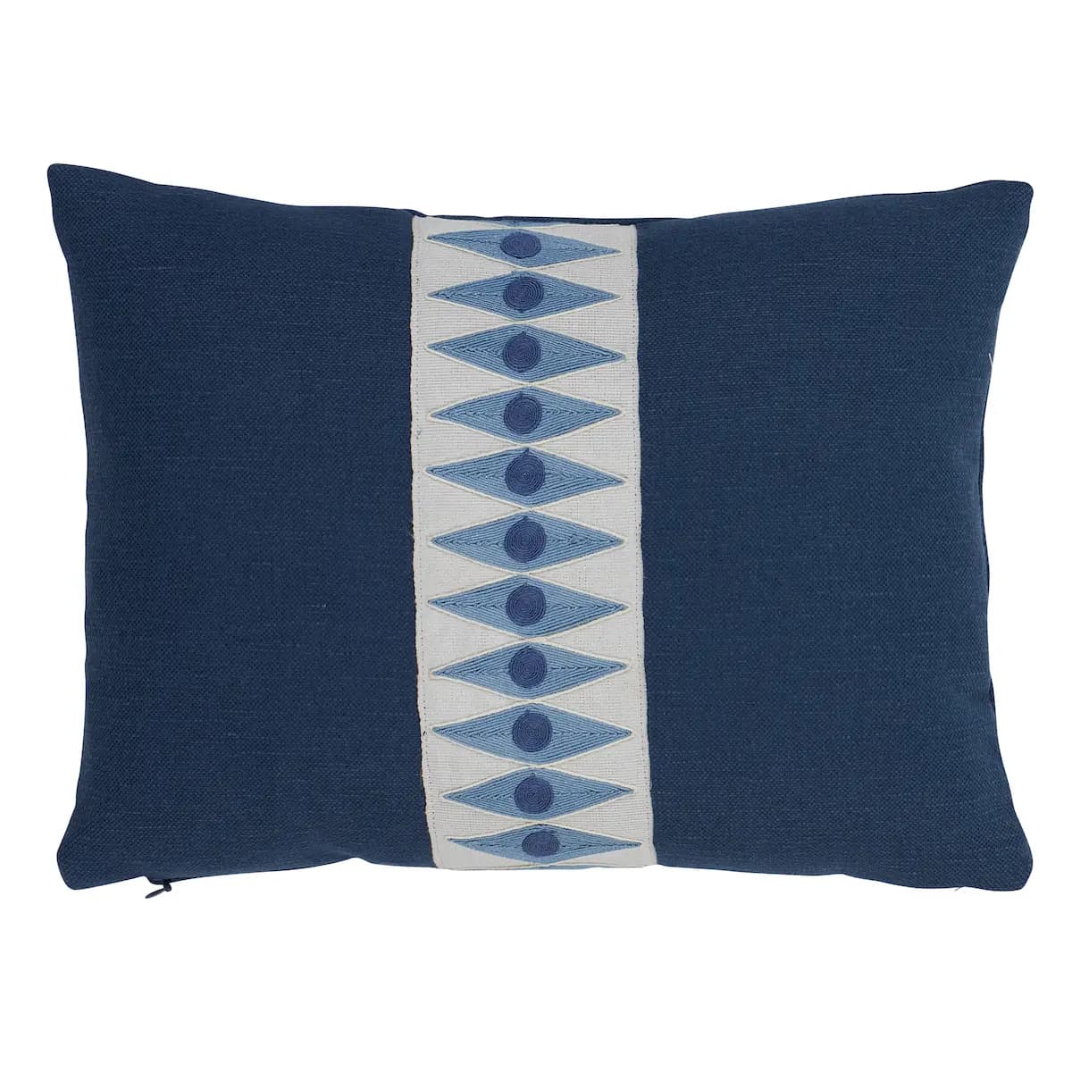 Backgammon Tape Pillow_ MARINE