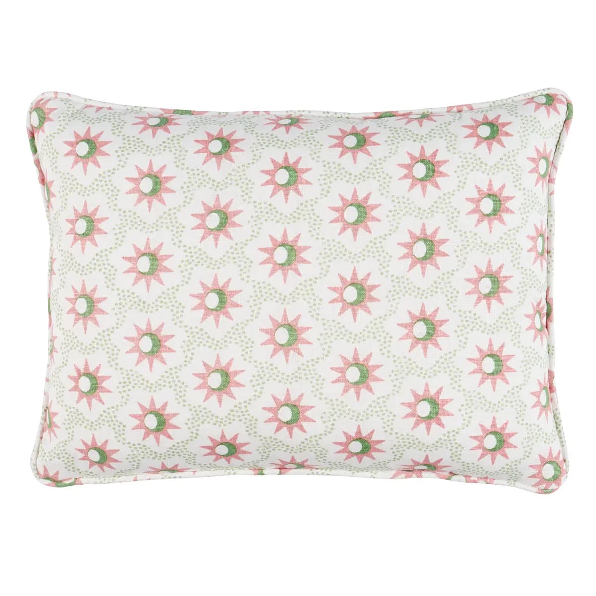 Lucie Pillow_ PINK & GREEN