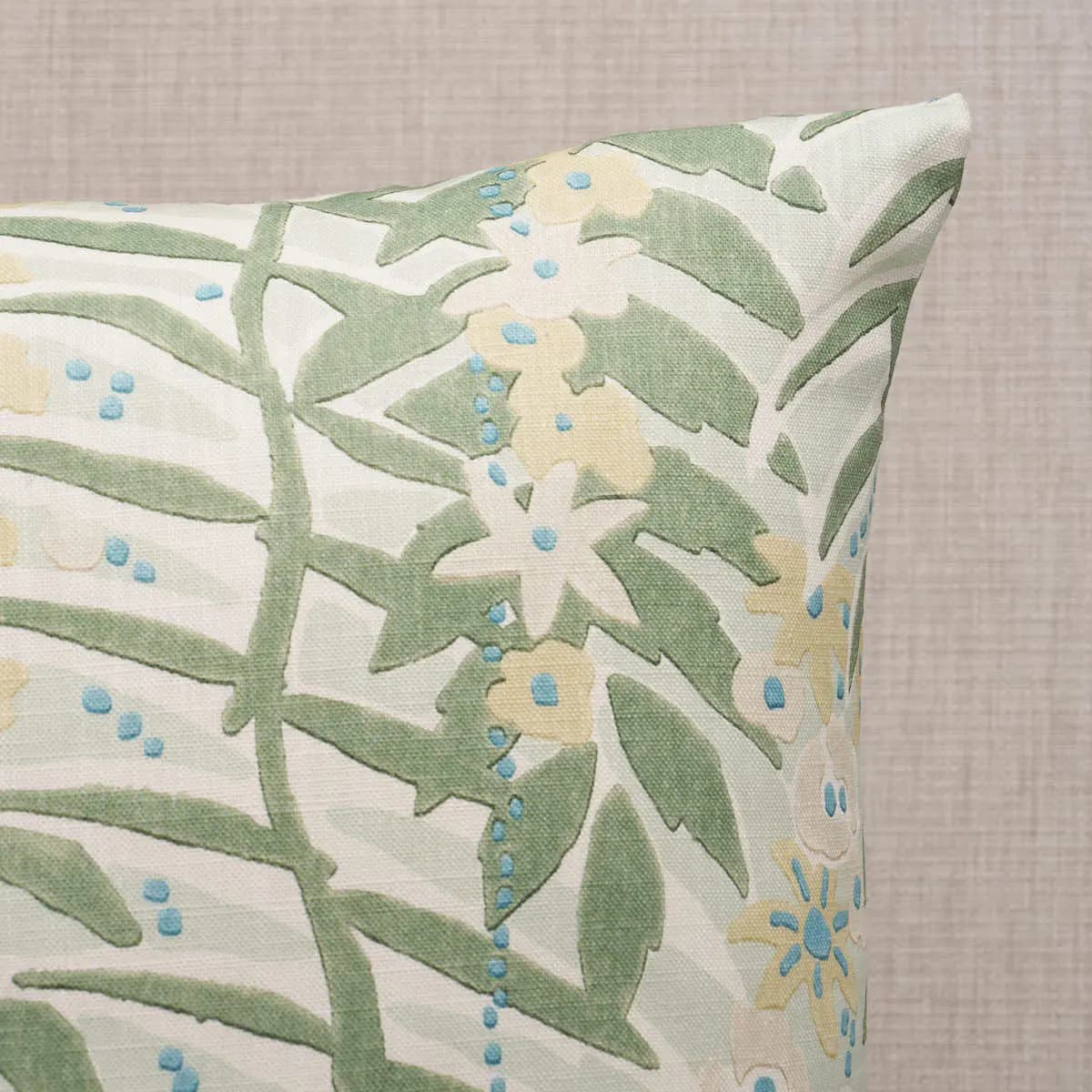 Ashbee Botanical Pillow_ AQUA