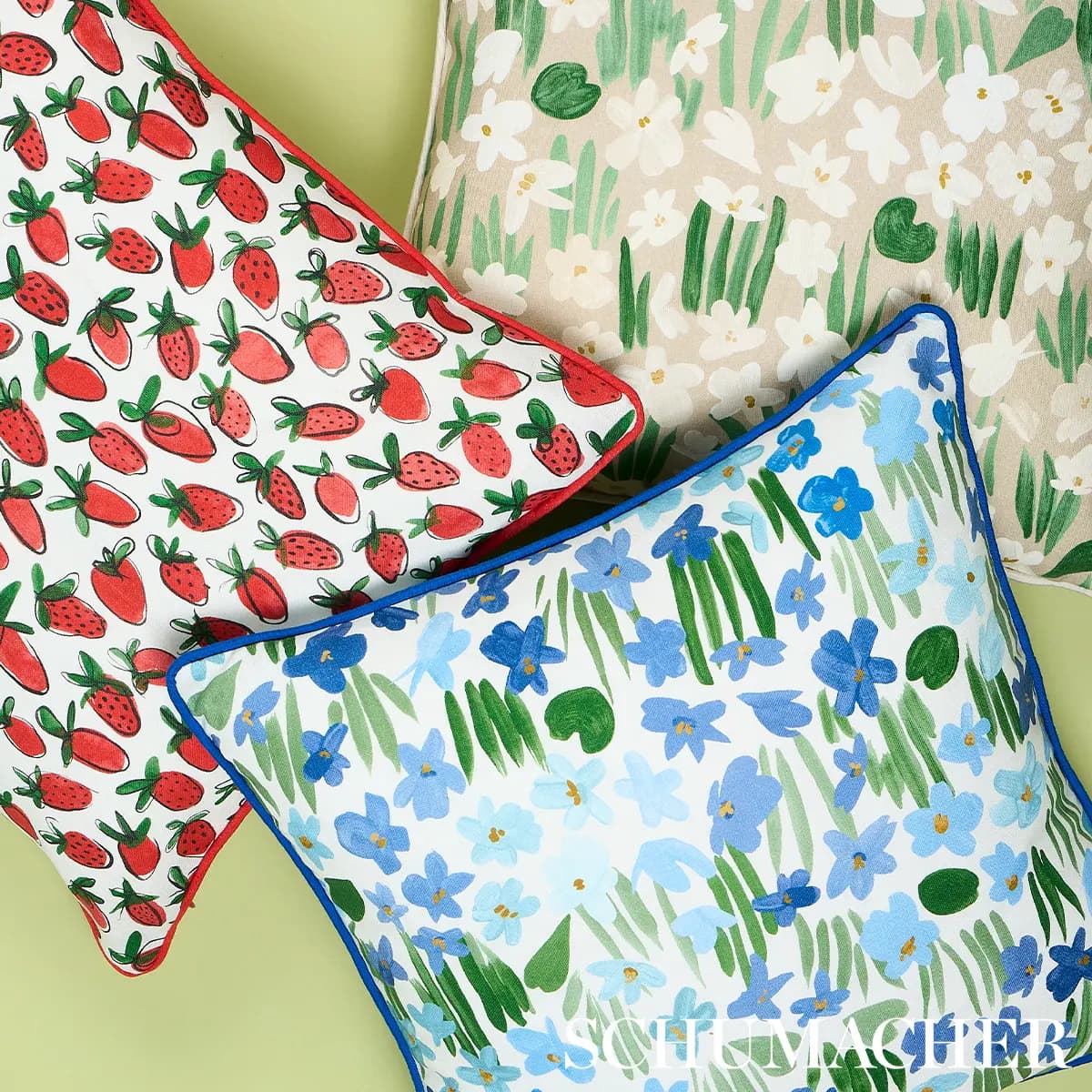 Sweet Violette I/O Pillow_ BLUE