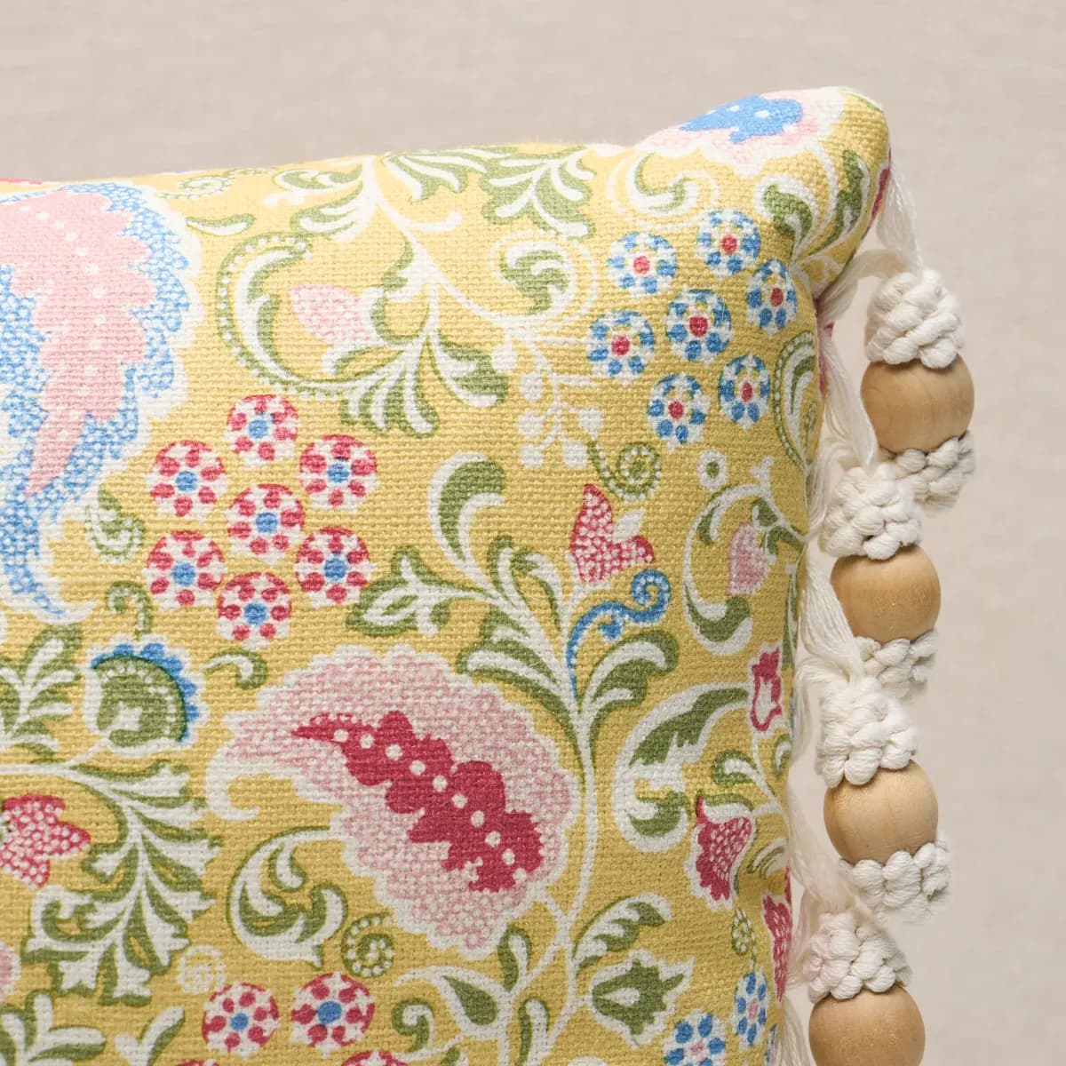 Peggy Paisley Pillow_ LEMONADE