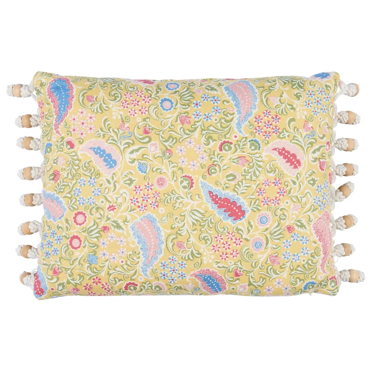 Peggy Paisley Pillow_ LEMONADE