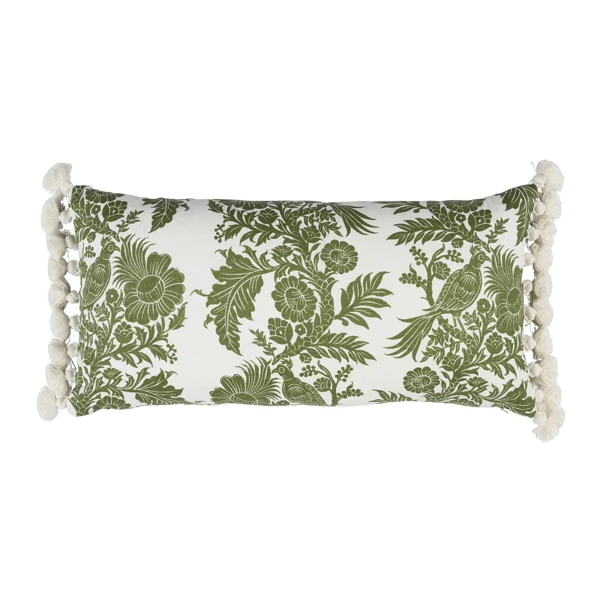 Raven Woods Pillow_ GREEN