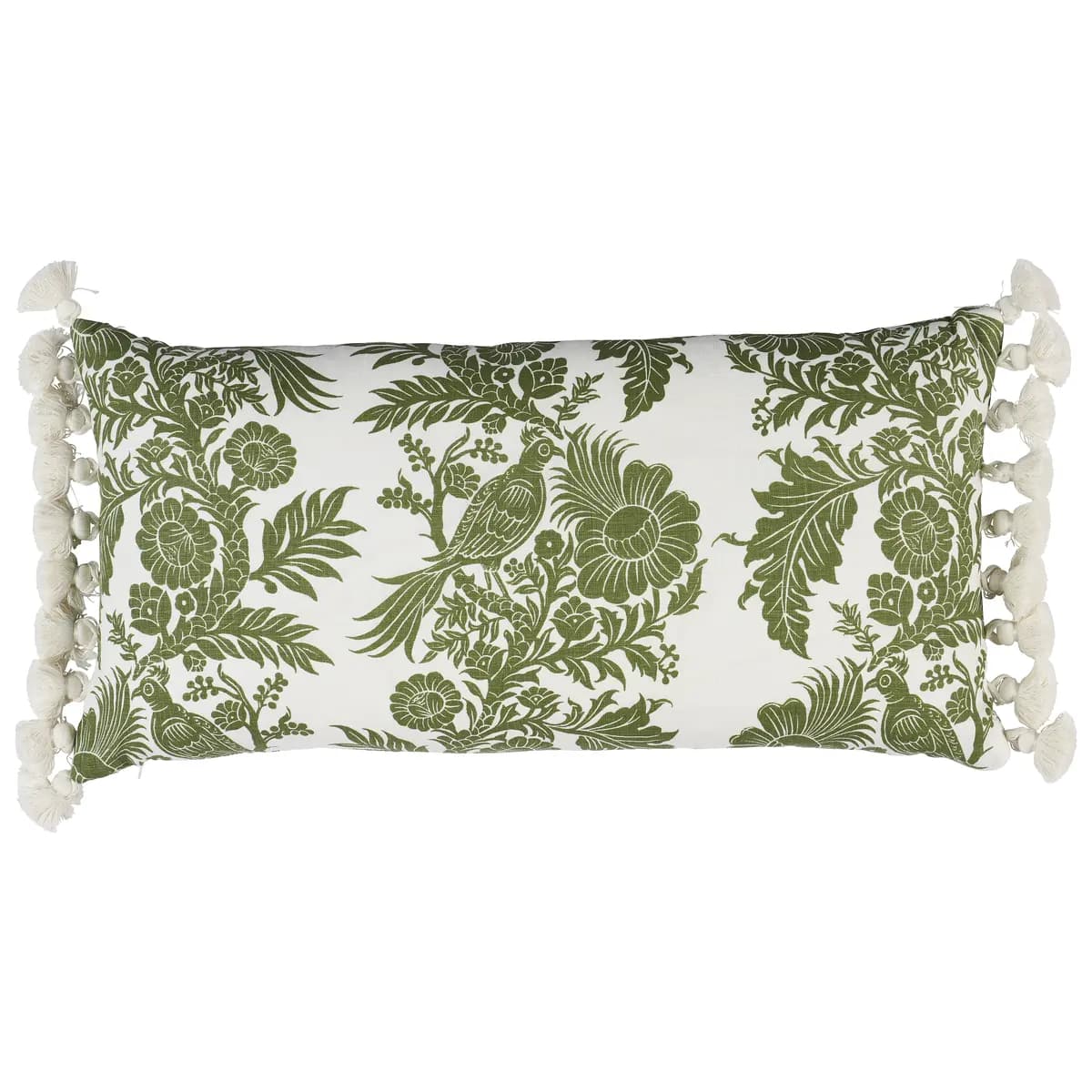 Raven Woods Pillow_ GREEN