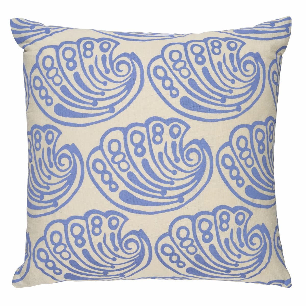 Ramsgate Hand Block Pillow_ FRENCH BLUE