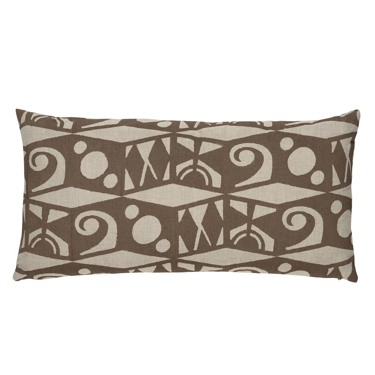 Tarot Hand Block Pillow_ BROWN