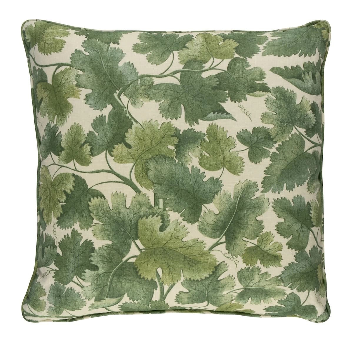 Edinburgh Vine Pillow_ FOREST