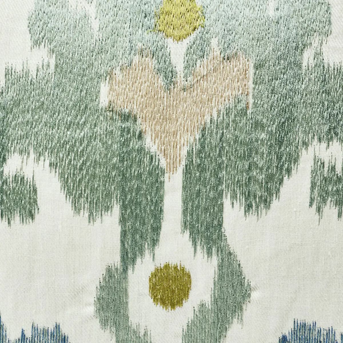 Raja Embroidery Pillow_ SKY