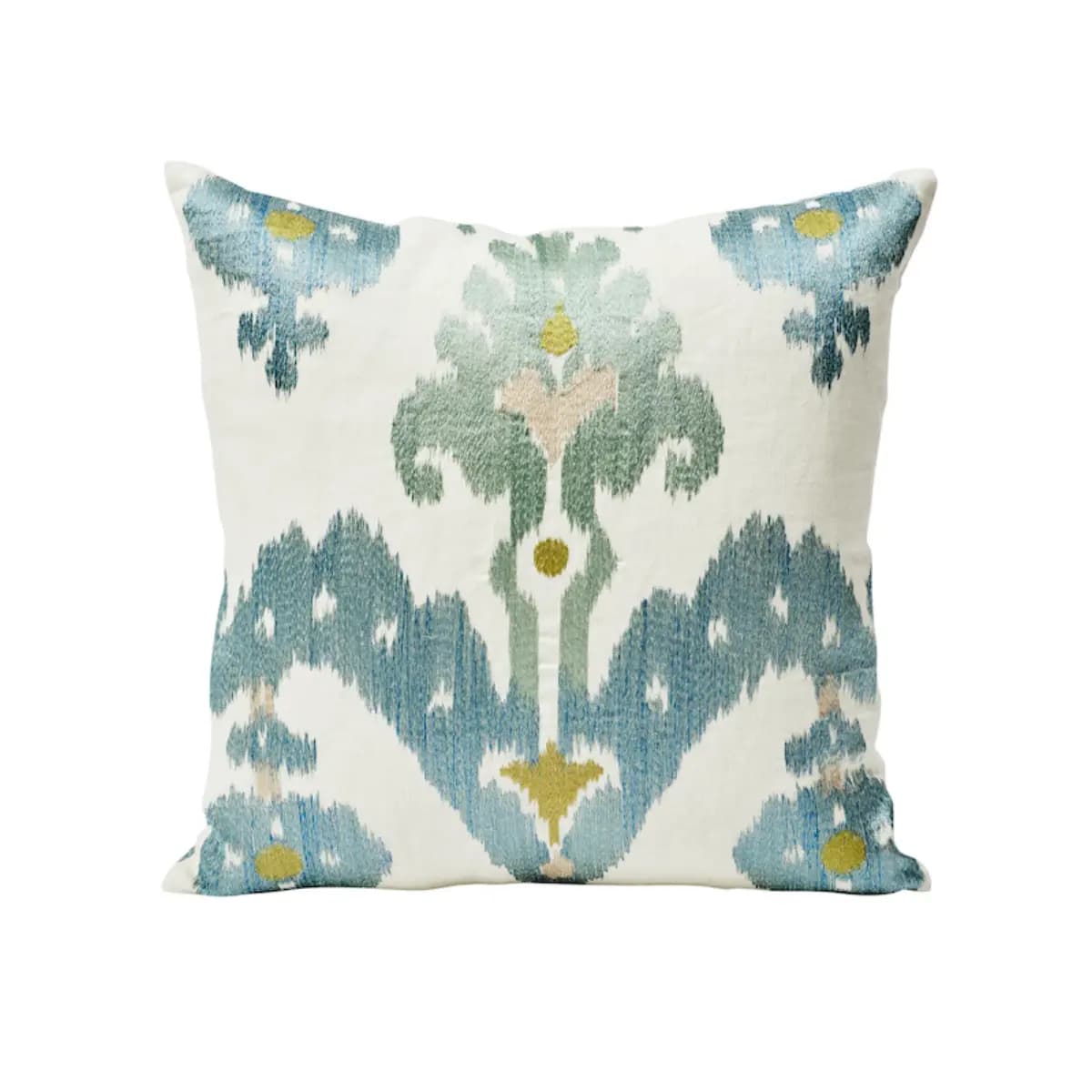 Raja Embroidery Pillow_ SKY