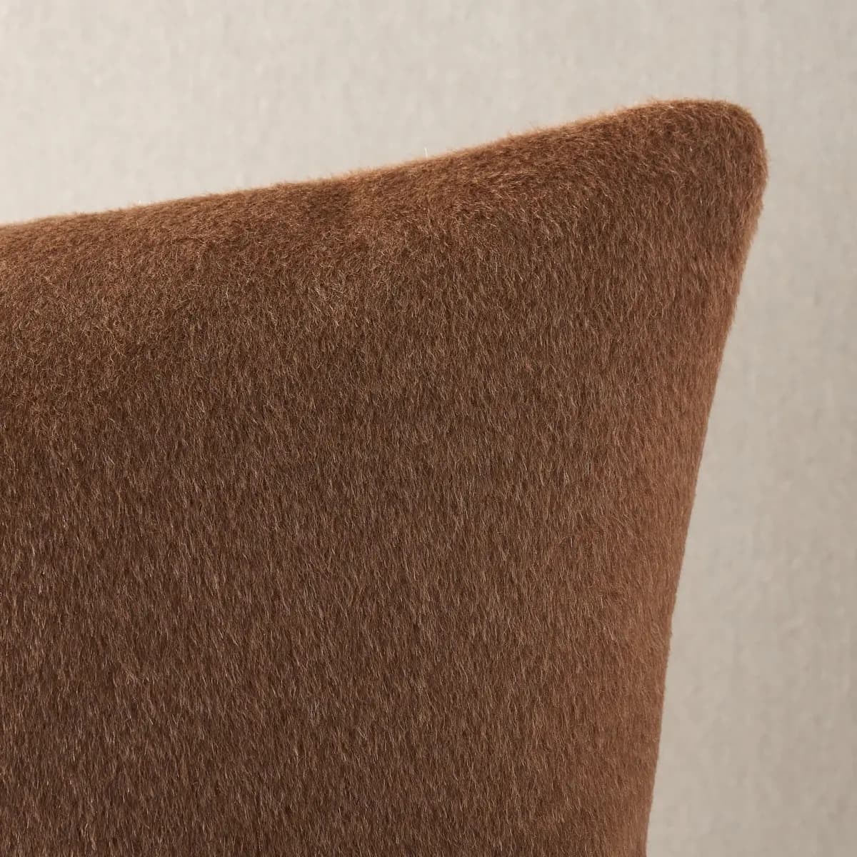 Dixon Mohair Pillow_ VICUNA