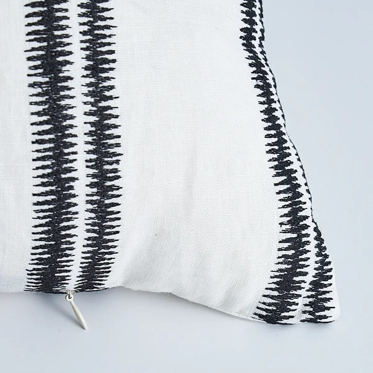 Paloma Embroidery Pillow_ EBONY