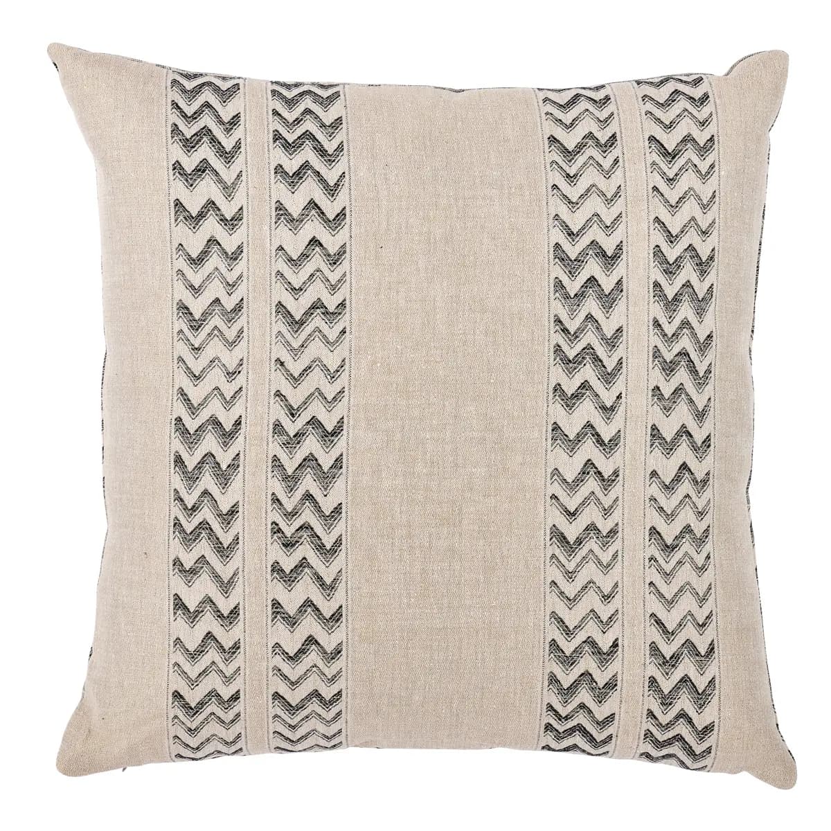 Kudu Stripe + Kudu Pillow_ BLACK