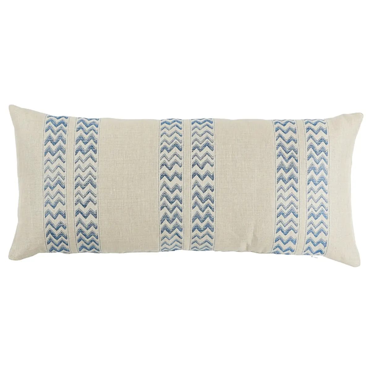 Kudu Stripe Pillow_ BLUE