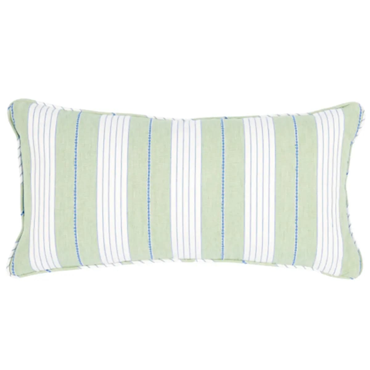 Audrey Stripe Pillow_ GREEN