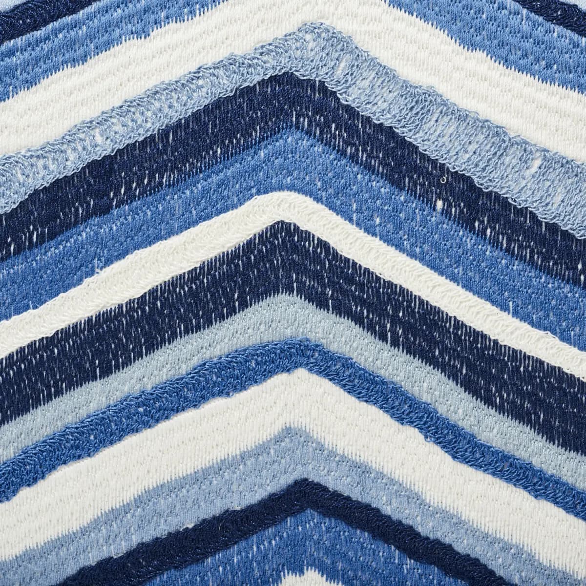 Shasta Embroidery Pillow_ BLUE