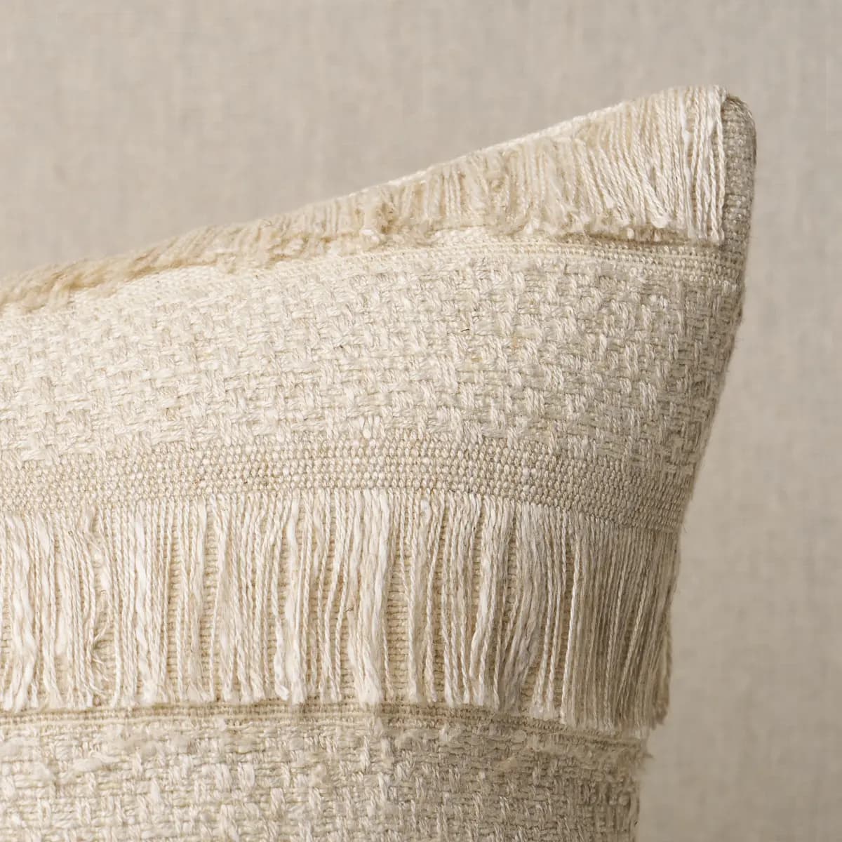 Acadia Pillow_ GREIGE