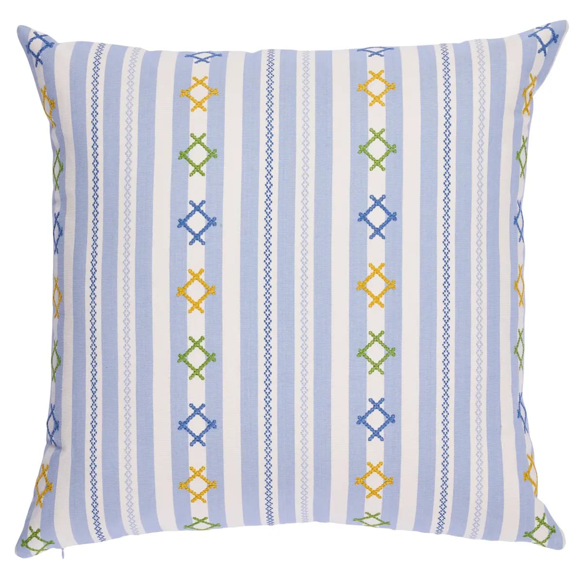 Rhodes Stripe Pillow_ SKY