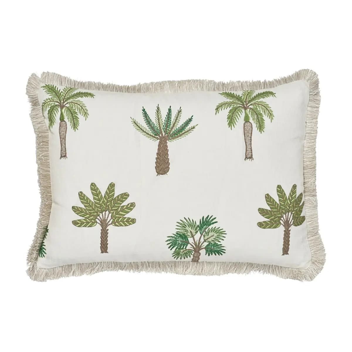 Palmetto Beach Pillow_ GREEN