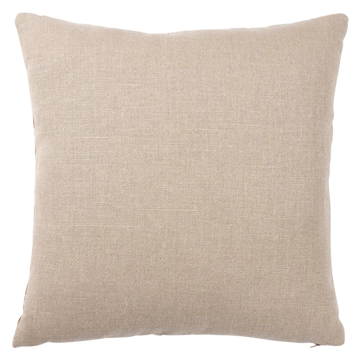 Wentworth Embroidery Pillow_ RUST