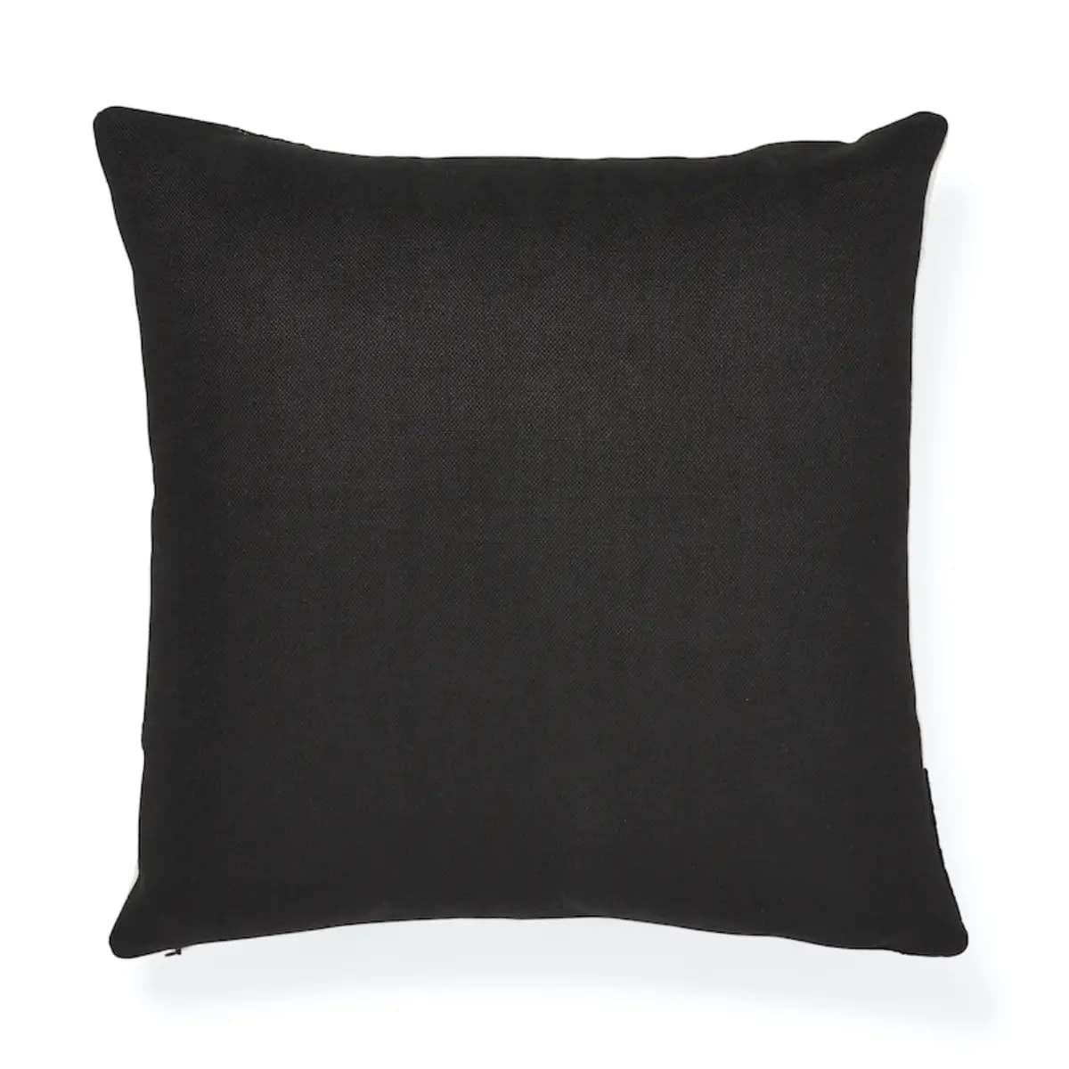 Binary Embroidery Pillow_ BLACK