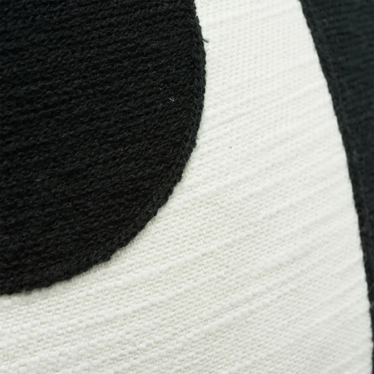 Binary Embroidery Pillow_ BLACK